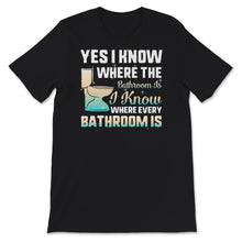 Load image into Gallery viewer, IBS Shirt, Irritable Bowel Syndrome Awareness, I Know Where Every
