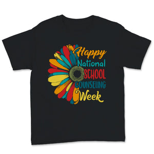 Happy National School Counseling Week School Counselor Shirt Gift Men