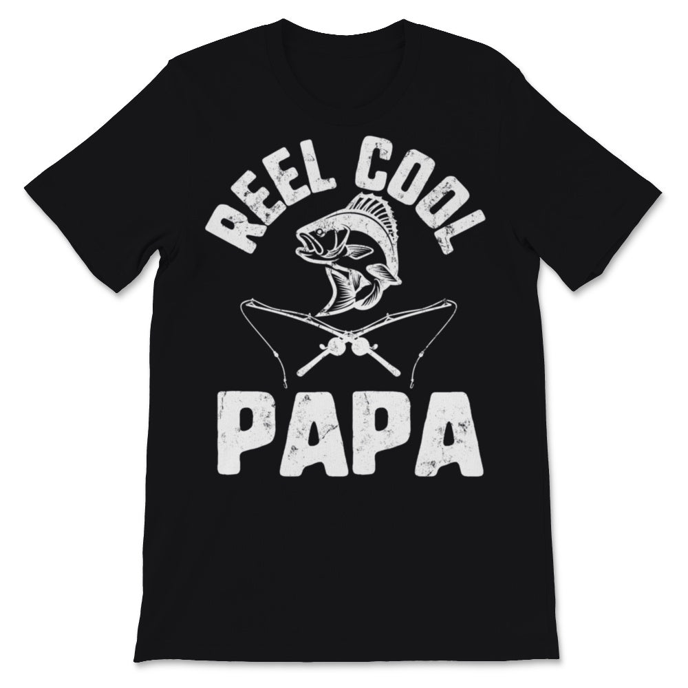 Fishing Reel Cool Papa Retro Father's Day Gift for Grandpa Dad Men