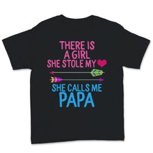 Load image into Gallery viewer, Mens Fathers Day Shirt So There Is This Girl She Stole My Heart She
