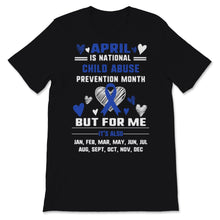 Load image into Gallery viewer, April is National Child Abuse Prevention Month Awareness Blue Ribbon
