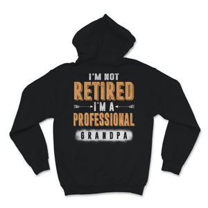 I'm Not Retired A Professional Grandpa Father Day Gift for Papa Dad