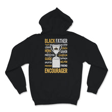 Load image into Gallery viewer, Mens Black Father Shirt Fathers Day Gift Trophy Encourager Leader
