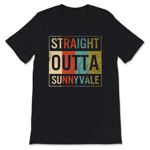 Sunnyvale Shirt, Vintage Straight Outta Sunnyvale, California Shirt,