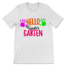 Load image into Gallery viewer, Hello Kindergarten Student Teacher Colorful Hands Back To School Gift
