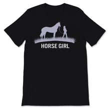 Load image into Gallery viewer, Horse Girl I Love My Horses Racing Riding Equestrian Purple Gift For
