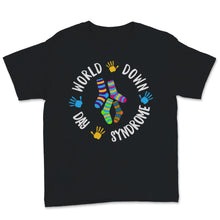 Load image into Gallery viewer, World Down Syndrome Day Awareness Socks Down Right Perfect Kids
