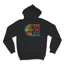 Load image into Gallery viewer, RDH, Peace Love Dental Shirt, Dental T Shirt, Dental Hygienist Gift,
