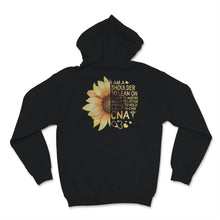 Load image into Gallery viewer, CNA Shirt, Funny Nurse Gift, Sunflower Lover I Am Shoulder To Lean
