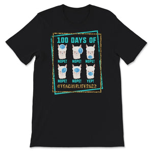 100 Days Of School, Funny 100 Days Wearing Mask Wrong Tee, Teacher