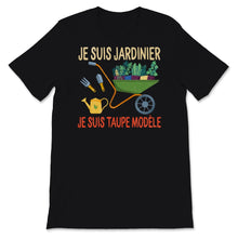 Load image into Gallery viewer, Jardinier jardinage tee shirt femme jardin humour humoristique homme
