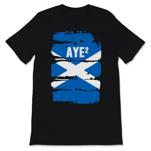 Scotland IndyRef2 Aye 2 Scottish Flag Independence Glasgow European