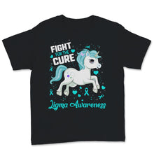Load image into Gallery viewer, Fight For The Cure Ligma Awareness Blue Ribbon Cute Magical Unicorn
