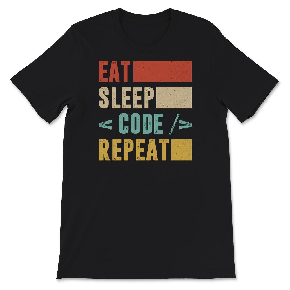 Software Engineering Shirt, Eat Sleep Code Repeat, Software Engineer
