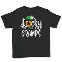 Load image into Gallery viewer, St Patricks Day Shirt, One Lucky Gramps, Grandpa Gifts, st paddys day
