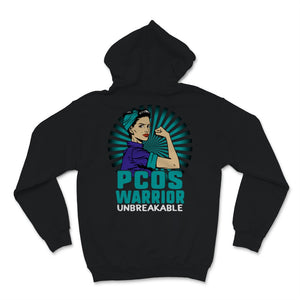 PCOS Warrior Unbreakable Strong Woman Polycystic ovary syndrome