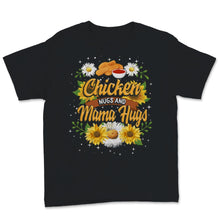 Load image into Gallery viewer, Funny Kids Shirt, Chicken Nugs and Mama Hugs, Cute Onesie For Kids
