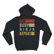 Load image into Gallery viewer, Ninja Shirt, Vintage Eat Sleep Ninja Repeat, Ninja Shirts For Kids,
