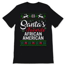 Load image into Gallery viewer, Santas Favorite African American Christmas Ugly Sweater
