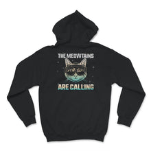 Load image into Gallery viewer, Ski Snowboard Shirt, The Meowtains Are Calling, Skiing Lover Gift,
