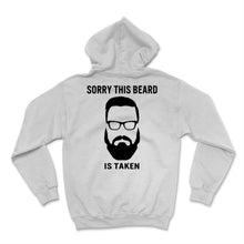 Load image into Gallery viewer, Vintage Sorry This Beard Is Taken Shirt Glasses Bearded Boyfriend
