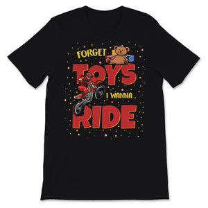 Forget Toys I Wanna Ride Dirt Bike Boys Birthday Party Motocross Kids