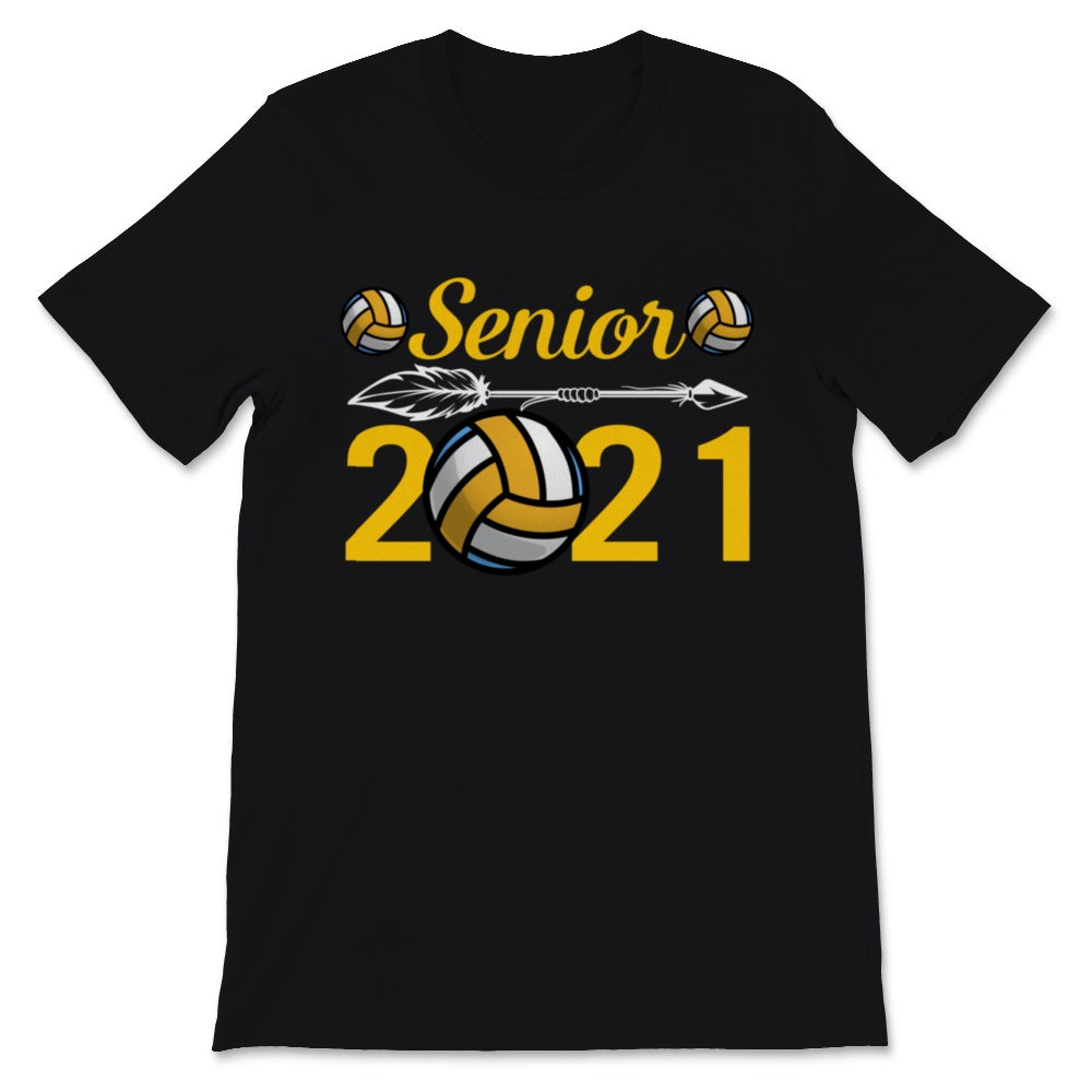 Volleyball Shirt Cute Senior 2021 Volleyball Team Twenty Twenty One