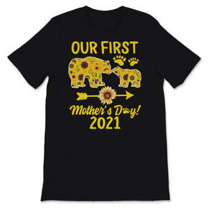 Our First Mother's Day 2021 Shirt Bodysuit Set Matching Outfit mommy