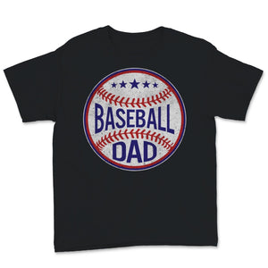 Baseball Dad Shirt Sports Player Son Best Fathers Day Gift For Men