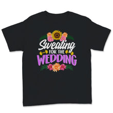 Load image into Gallery viewer, Womens Workout Tank Sweating For The Wedding Floral Gym Racerback

