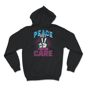 Peace Out Foster Care Shirt, Kids Tshirt, Modern Adoption Day Shirt,