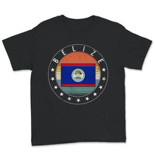 Load image into Gallery viewer, Belize Country Flag Shirt, Belizean Pride Gift, Belize Pride,
