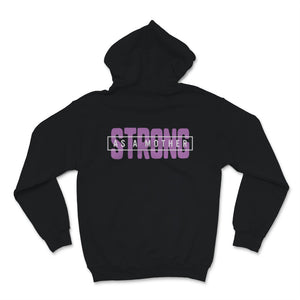Strong As Mother Mom Birthday Mother's Day Love Family Purple Present
