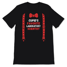 Load image into Gallery viewer, Valentines Day Shirt Cupid&#39;s Favorite Laboratory Scientist Funny Red
