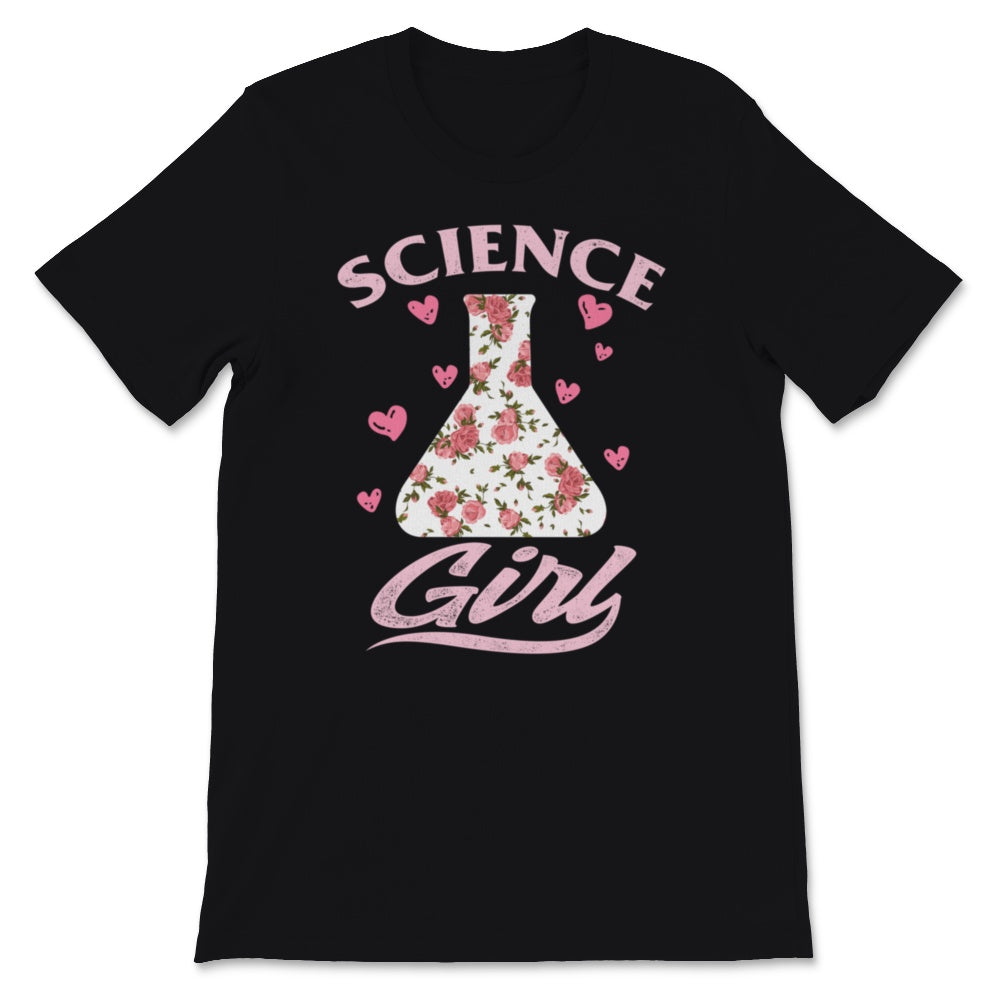 Future Science Girl Shirt Chemistry Biology Student Scientist Teacher