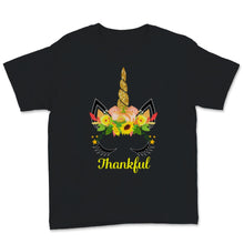 Load image into Gallery viewer, Thanksgiving Cute Unicorn Pumpkin Thankful Magical Turkey Celebration
