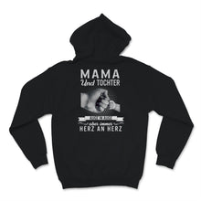 Load image into Gallery viewer, Mama Und Tochter Tshirt Auge In Auge Aber Immer Herz An Herz
