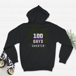 100 Days Smarter, Funny 100 Days School Tee, Teacher And Student