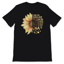 Load image into Gallery viewer, CNA Shirt, Funny Nurse Gift, Sunflower Lover I Am Shoulder To Lean
