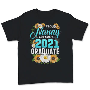 Family of Graduate Matching Shirts Proud Nanny Of A Class of 2021