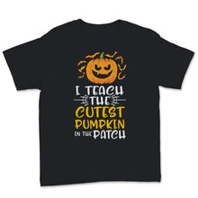 Load image into Gallery viewer, I Teach The Cutest Pumpkins In The Patch Teacher Halloween Costume
