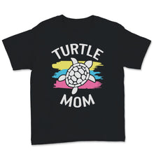 Load image into Gallery viewer, Turtle Mom Zoo Animal Lover Sea Life Women Graphic Girly Gift for
