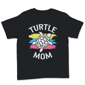 Turtle Mom Zoo Animal Lover Sea Life Women Graphic Girly Gift for
