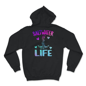 Saltwater Life Shirt, Saltwater, Freshwater, Fishing Life, Fisher