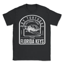 Load image into Gallery viewer, Dry tortugas National Park Shirt, Florida Keys EST 1935 Tee, Beach - Unisex T-Shirt - Black
