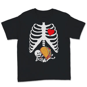 Pregnancy Announcement Halloween Costume Skeleton Baby Tacos Xray