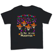 Load image into Gallery viewer, El Dia de Los Muertos Day of the Dead Sugar Skull Mexican Hat Mexico
