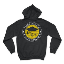 Load image into Gallery viewer, Proud Yaya Of A 2023 Senior School Graduation T Shirt - Hoodie - Black
