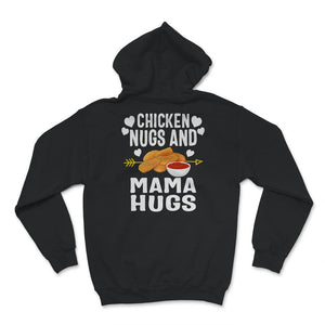 Funny Kids Shirt, Chicken Nugs and Mama Hugs, Cute Onesie For Kids