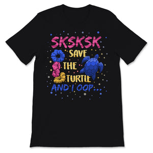 SkSkSk Save The Turtles And I Oop Scrunchies Meme Girls Women Sea